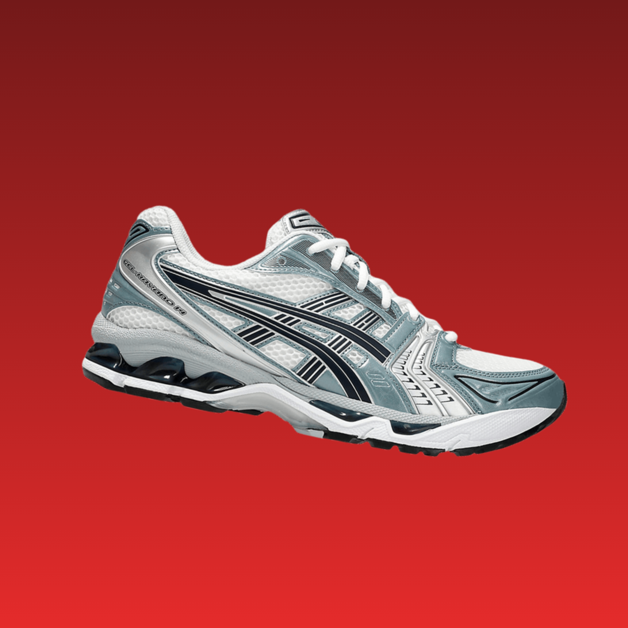 Gel Kayano 14 White 'Fjord Grey'